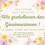 Vielen Dank fürs Mitmachen!!!